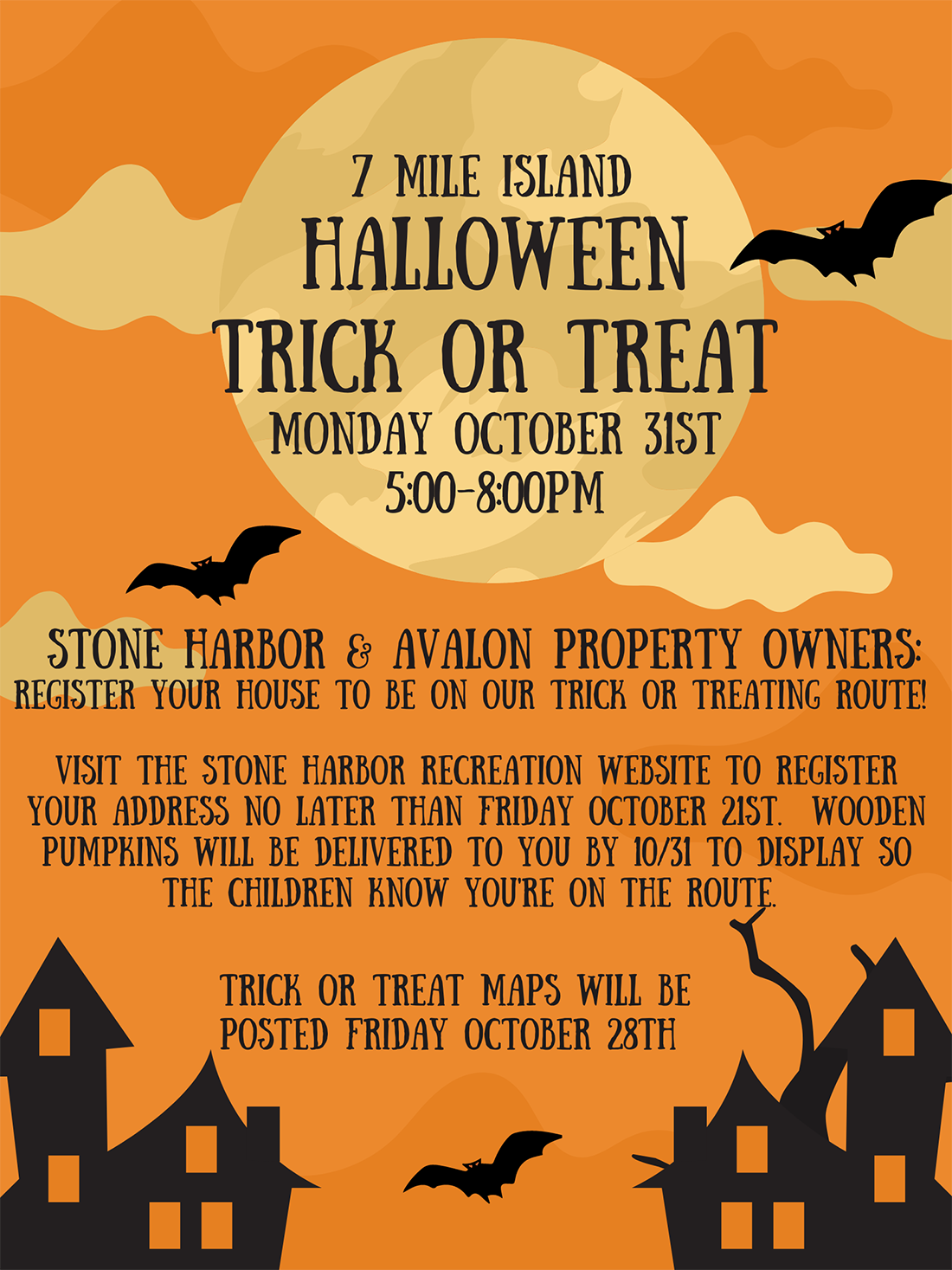 Halloween House Registration
