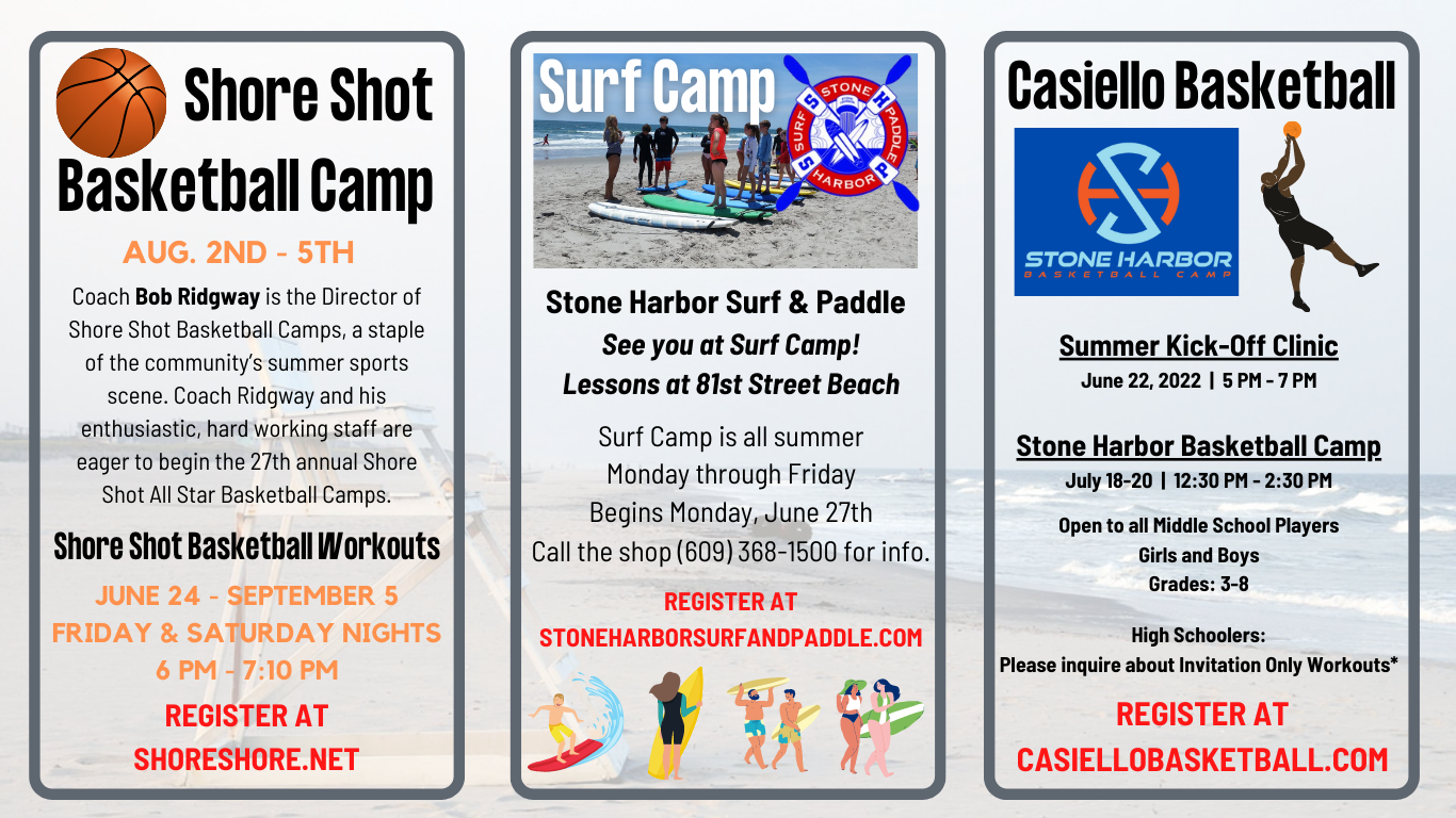 Sponsored Summer Programs & Camps Stone Harbor Recreation
