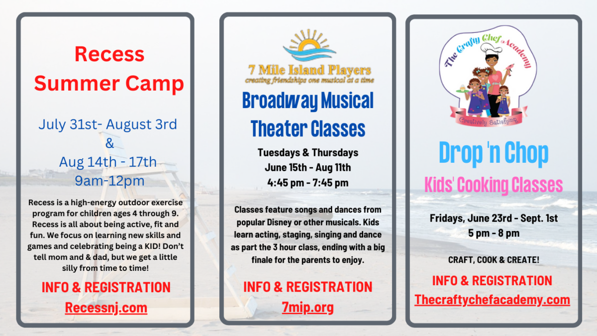Sponsored Summer Programs & Camps Stone Harbor Recreation